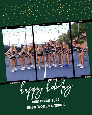 Image post by @uncgwtennis on Instagram