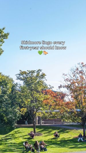 Video post by @skidmorecollege on TikTok