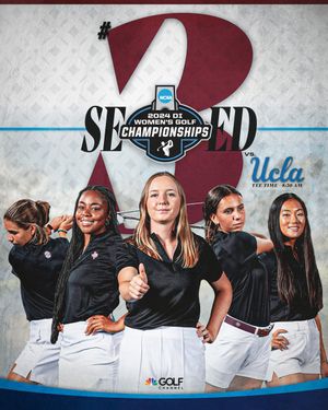 Image post by @aggiewomensgolf on Twitter