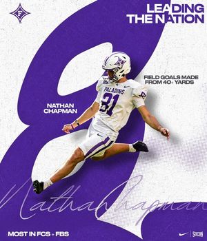 Image post by @paladinfootball on Instagram