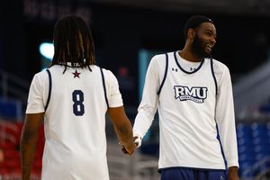 Image post by @RMUMBasketball on Twitter