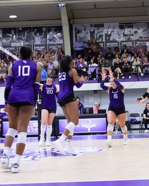 Image post by @sfa_volleyball on Instagram