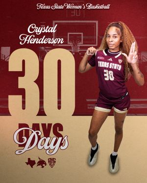 Image post by @txstatewbb on Instagram