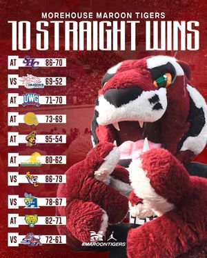Image post by @morehouseathletics on Instagram