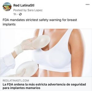 Image post by @redlatina on Facebook