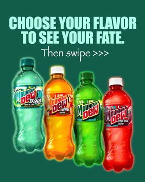 Image post by @mountaindew on Instagram