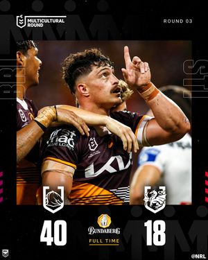 Image post by @NRL on Twitter