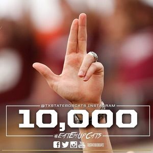 Image post by @txstatebobcats on Instagram