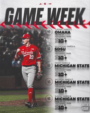 Image post by @HuskerBaseball on Twitter
