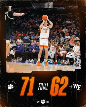 Image post by @clemsonmbb on Instagram