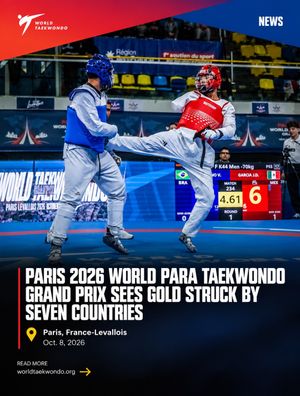 Image post by @worldtaekwondo on Instagram