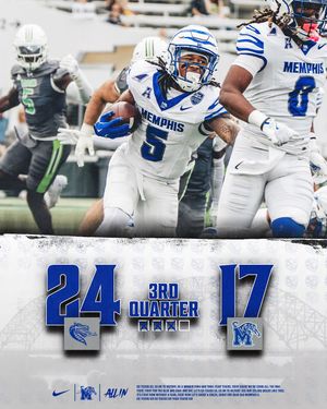 Image post by @memphisfootball on Instagram