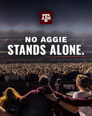 Image post by @TAMU on Twitter/X