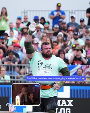 Image post by @theworldsstrongestman on Instagram