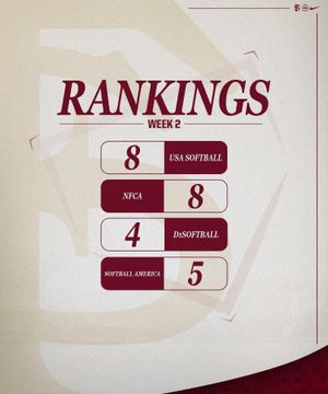 Image post by @fsusoftball on Instagram