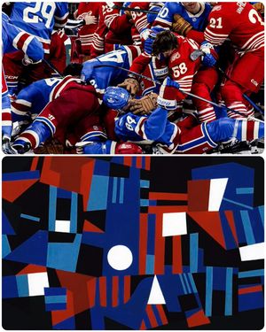 Image post by @artbutmakeitsports on Instagram