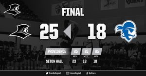 Image post by @FriarVolleyball on Twitter