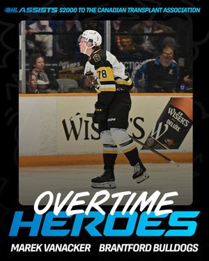 Image post by @OHLHockey on Twitter