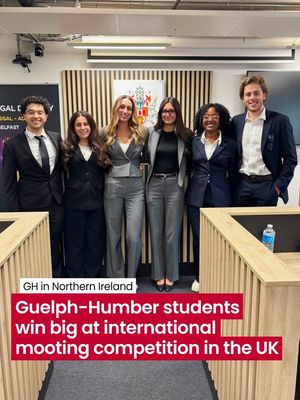 Image post by @GuelphHumberUni on Facebook
