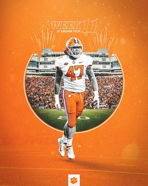 Image post by @clemsonfb on Instagram