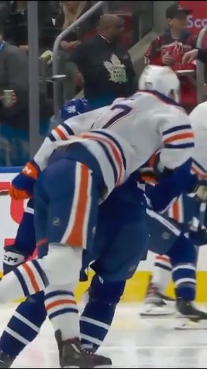 Video post by @hockeyfights on Instagram