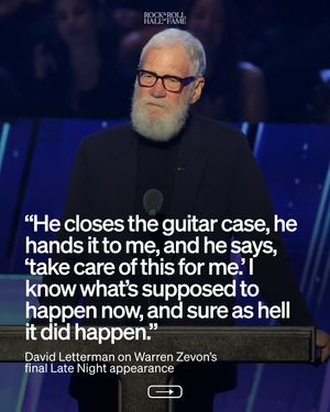 Image post by @rockhall on Instagram