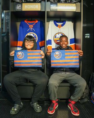 Image post by @NYIslanders on Twitter/X