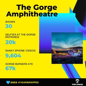 Image post by @gorgeamphitheatre on Instagram