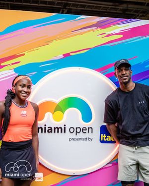 Image post by @MiamiOpen on Twitter