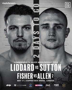 Image post by @MatchroomBoxing on Twitter