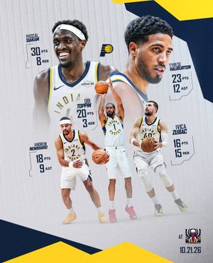 Image post by @pacers on Instagram