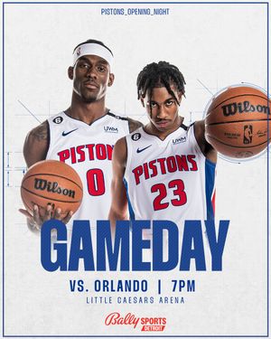 Image post by @DetroitPistons on Twitter