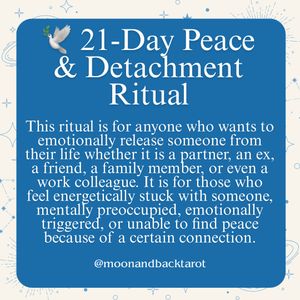 Image post by @moonandbacktarot on Instagram