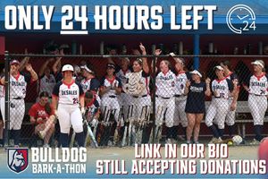 Image post by @DeSalesUniversitySoftball on Facebook