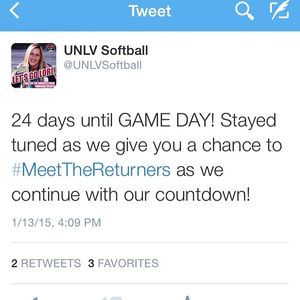 Image post by @unlvsoftball on Instagram