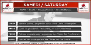 Image post by @patinageqc on Facebook