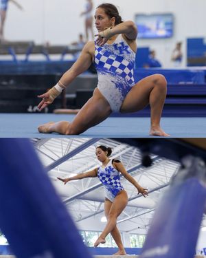 Image post by @UKGymnastics on Twitter/X