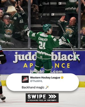 Image post by @westernhockeyleague on Instagram