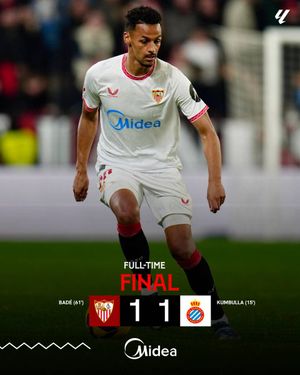Image post by @SevillaFC on Twitter
