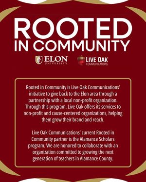 Image post by @LiveOakCommunications on Facebook