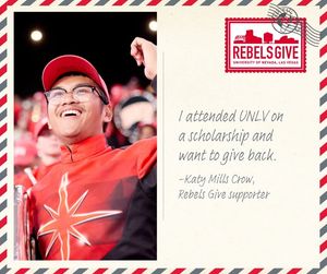 Image post by @UNLVAlumni on Facebook