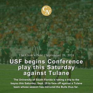 Image post by @usfcrowsnest on Instagram