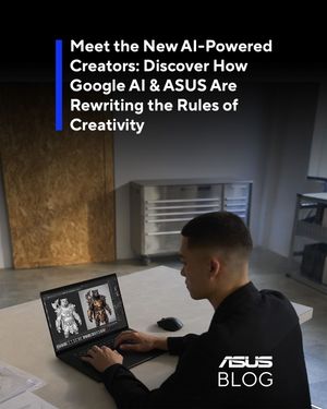 Image post by @asus on Instagram
