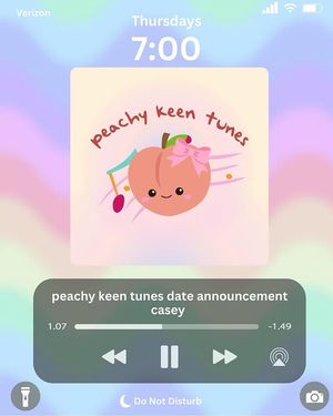Image post by @peachykeentunes on Instagram