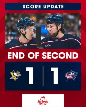 Image post by @BlueJacketsNHL on Twitter