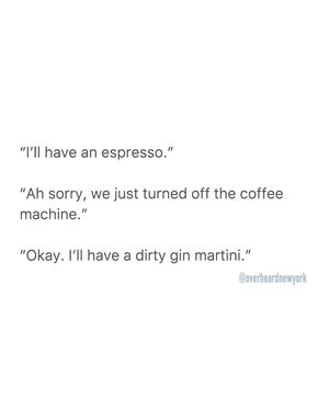 Image post by @overheardnewyork on Instagram