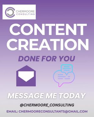 Video post by @chermooreconsulting on Facebook
