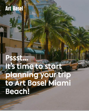 Image post by @artbasel on Instagram