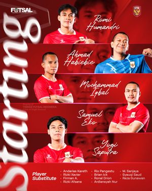 Image post by @timnasfutsal on Instagram