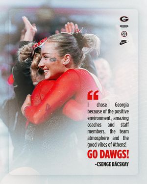 Image post by @ugagymnastics on Instagram